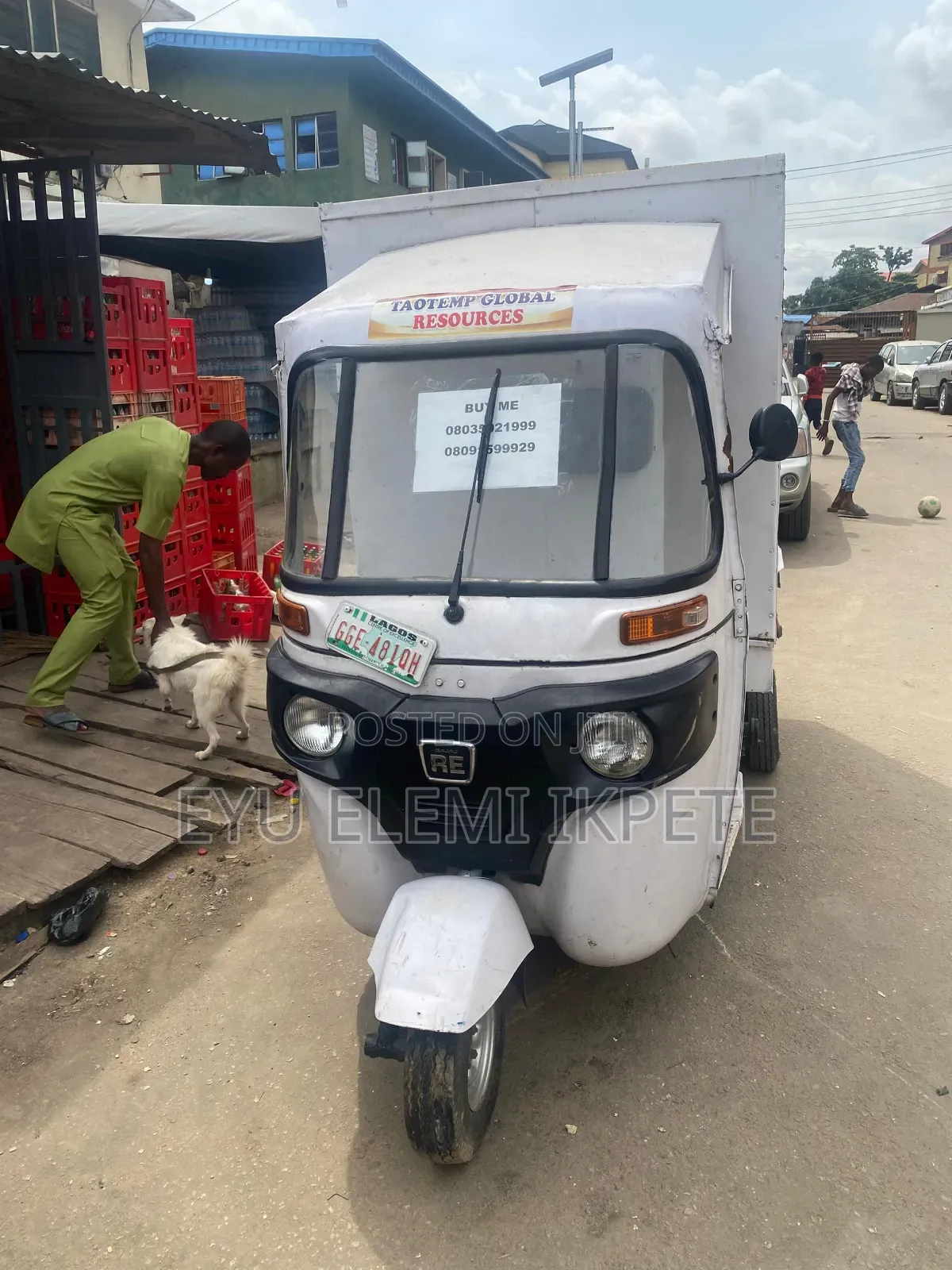 Bajaj RE 2022 White