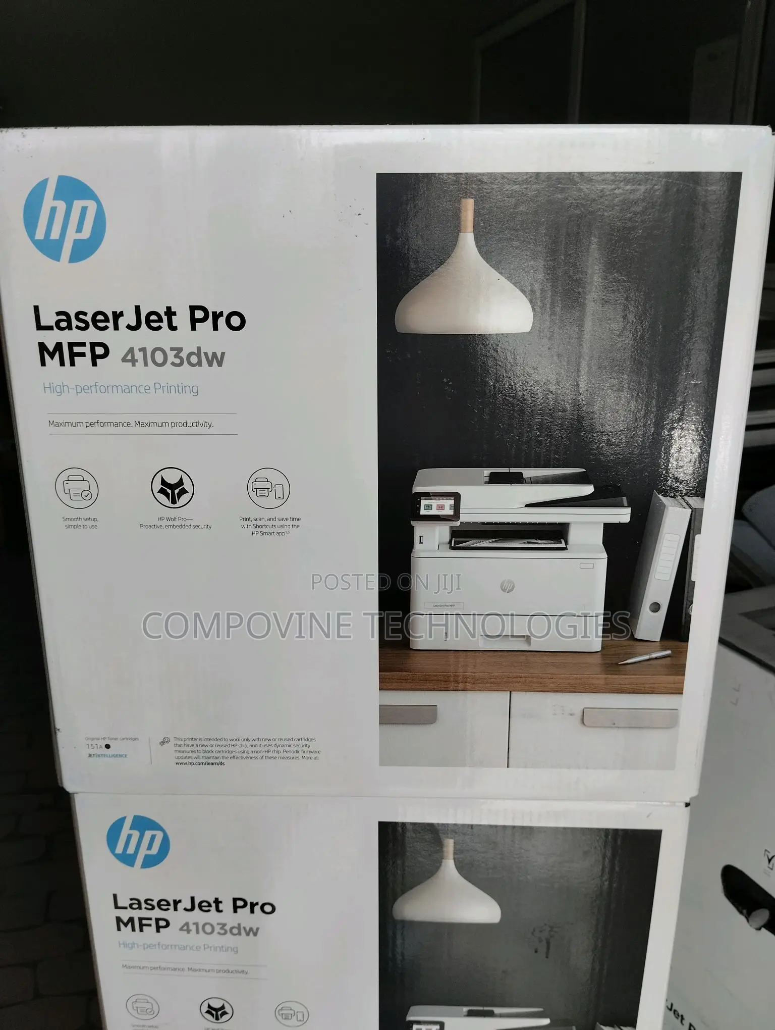 Hp Laserjet Pro MFP 4103dw Printer (2z627a)