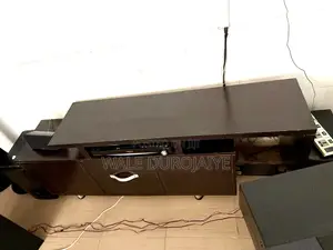 Clean Use Brown Tv Shelve