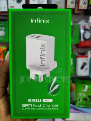 Infinix 33w Gan Fast Charger
