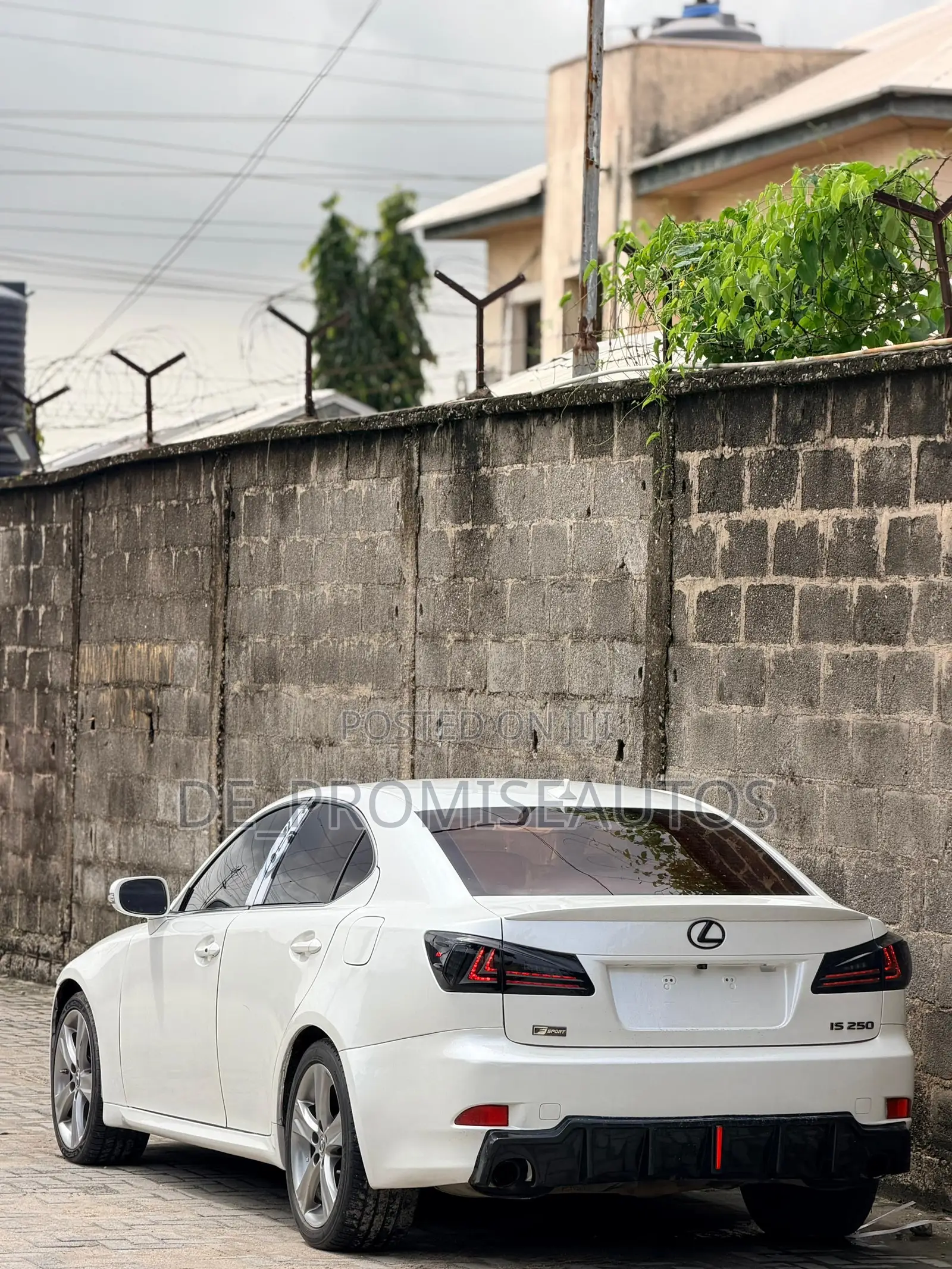 Lexus IS 2012 White