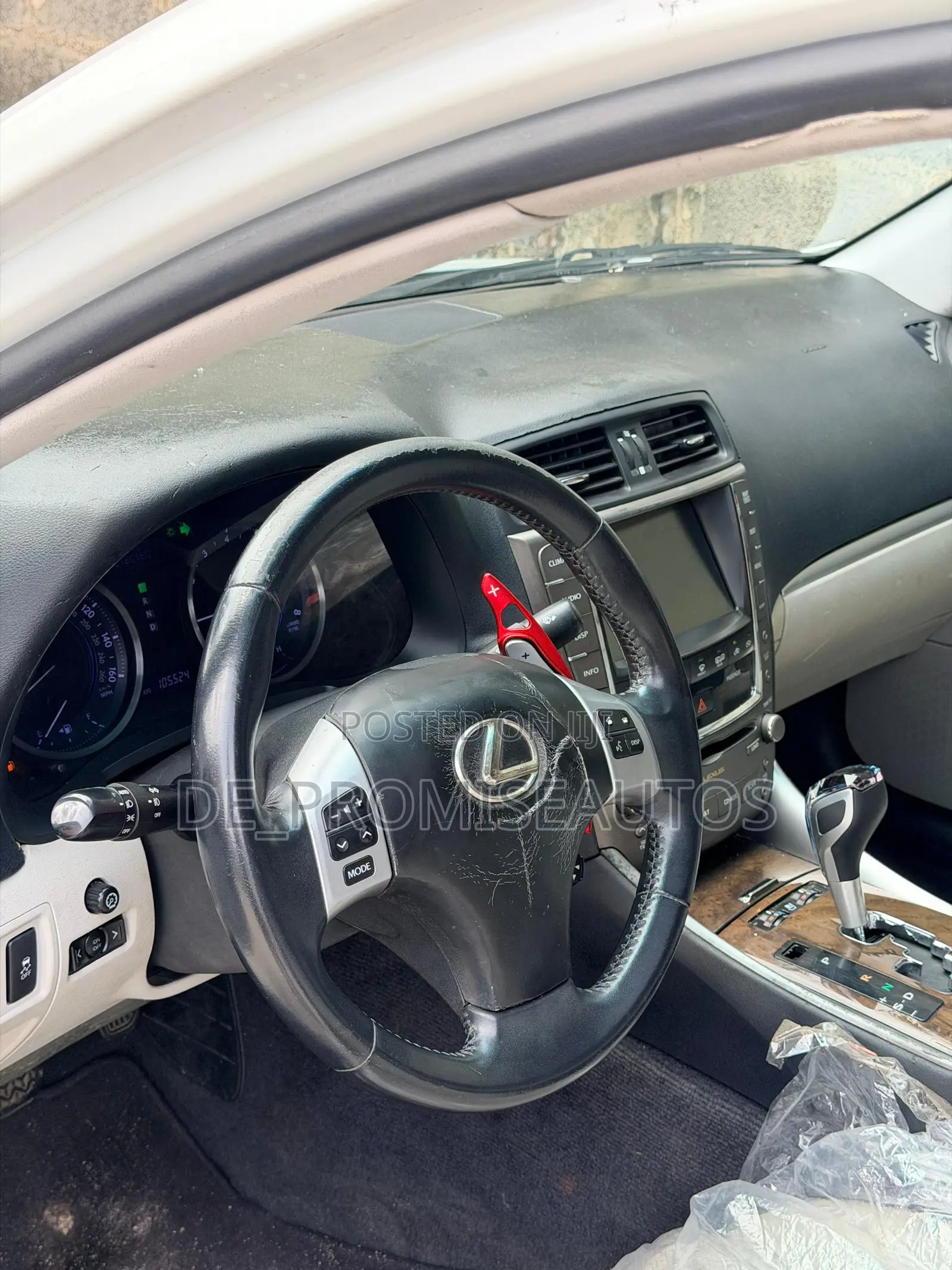 Lexus IS 2012 White