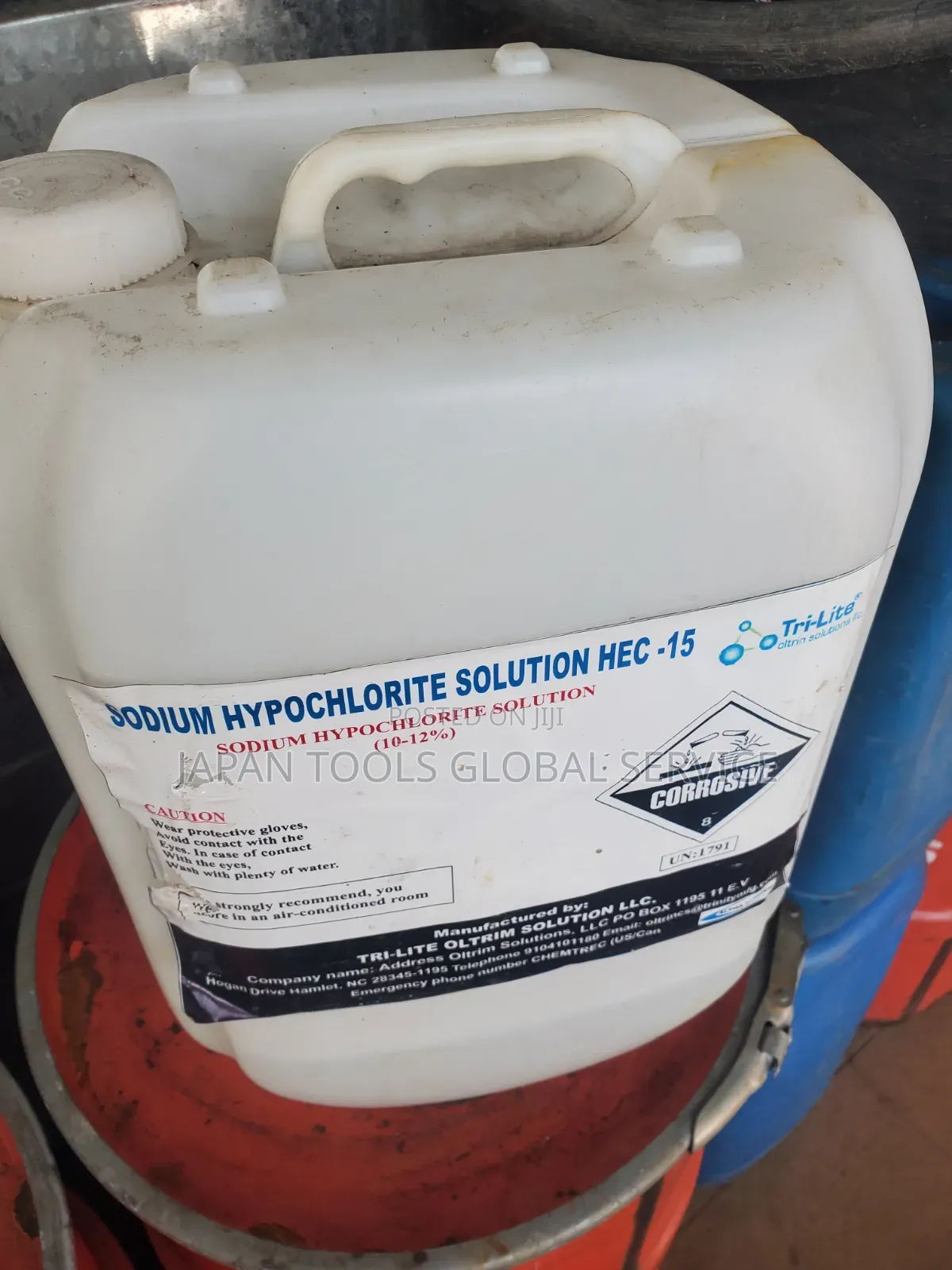 Sodium Hypochlorite Solution (20litre)