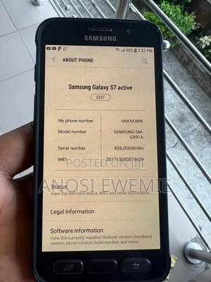 Samsung Galaxy S7 active 32 GB Black