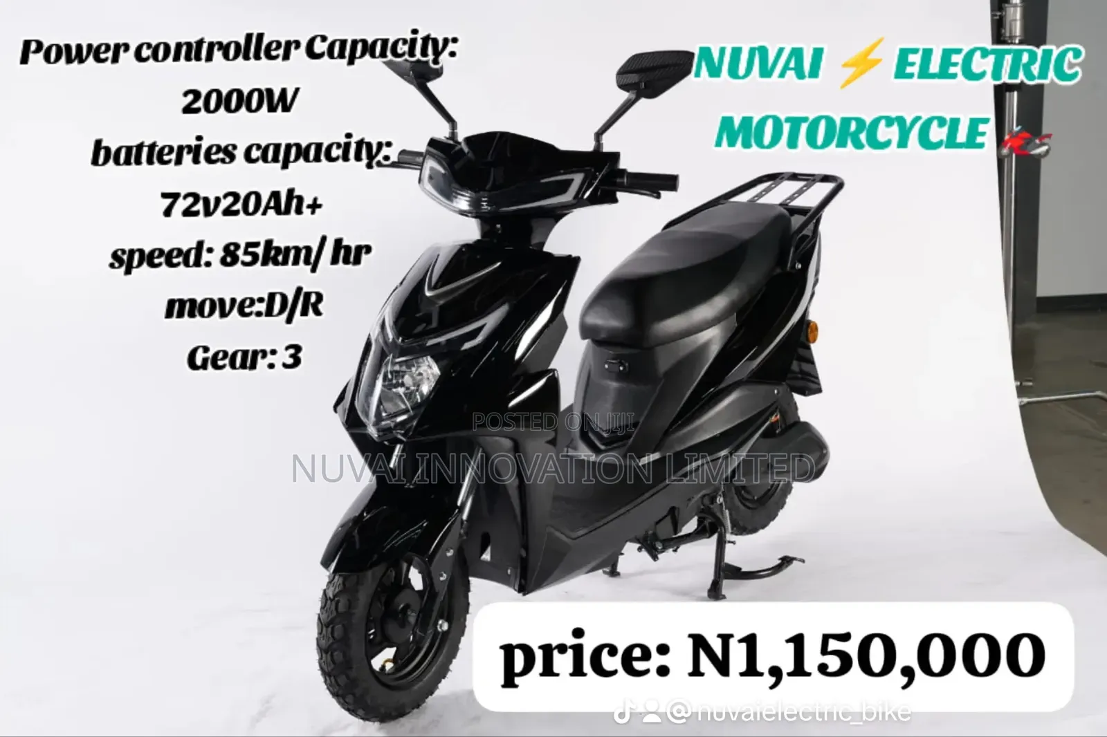 New Motorcycle 2025 White