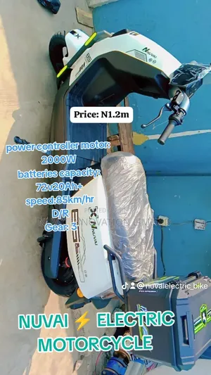 New Motorcycle 2025 White