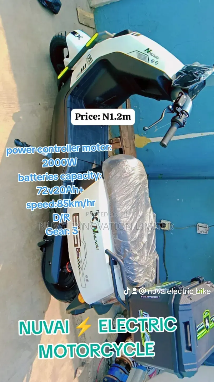 New Motorcycle 2025 White