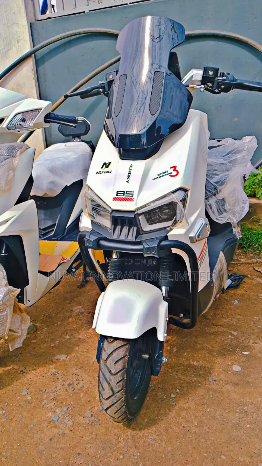 New Motorcycle 2025 White