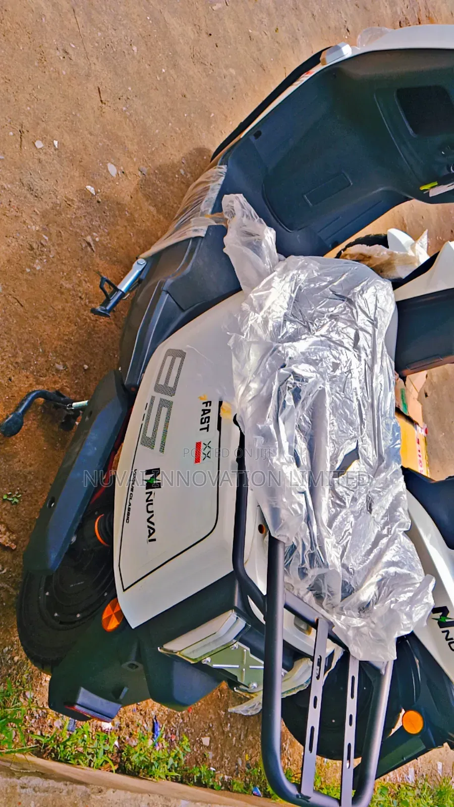 New Motorcycle 2025 White