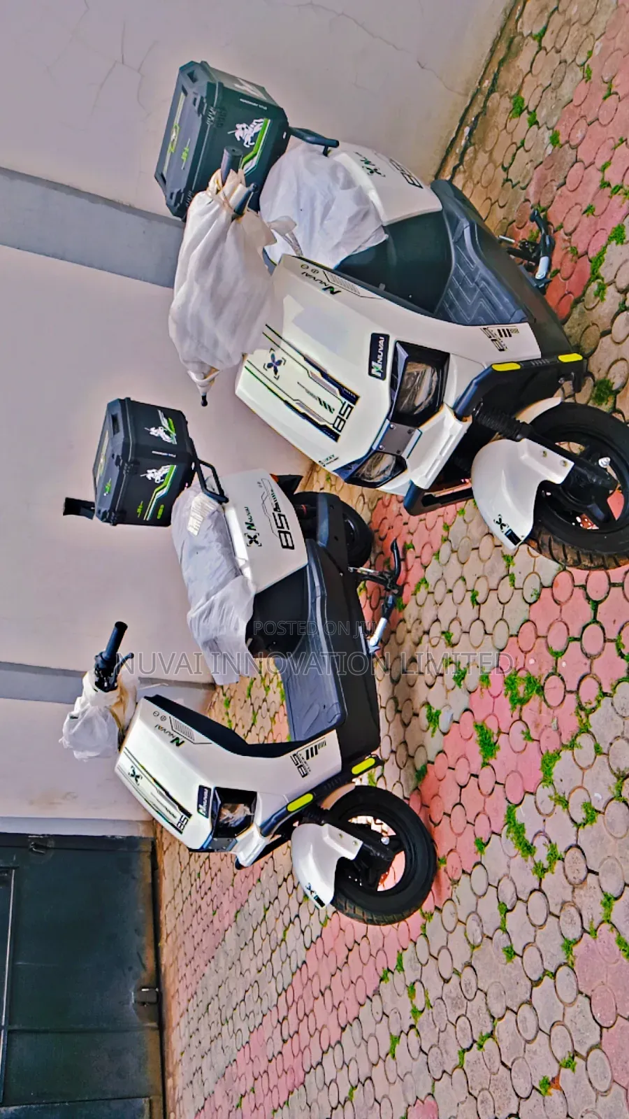 New Motorcycle 2025 White