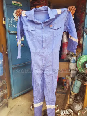 Blue Safety Coverall