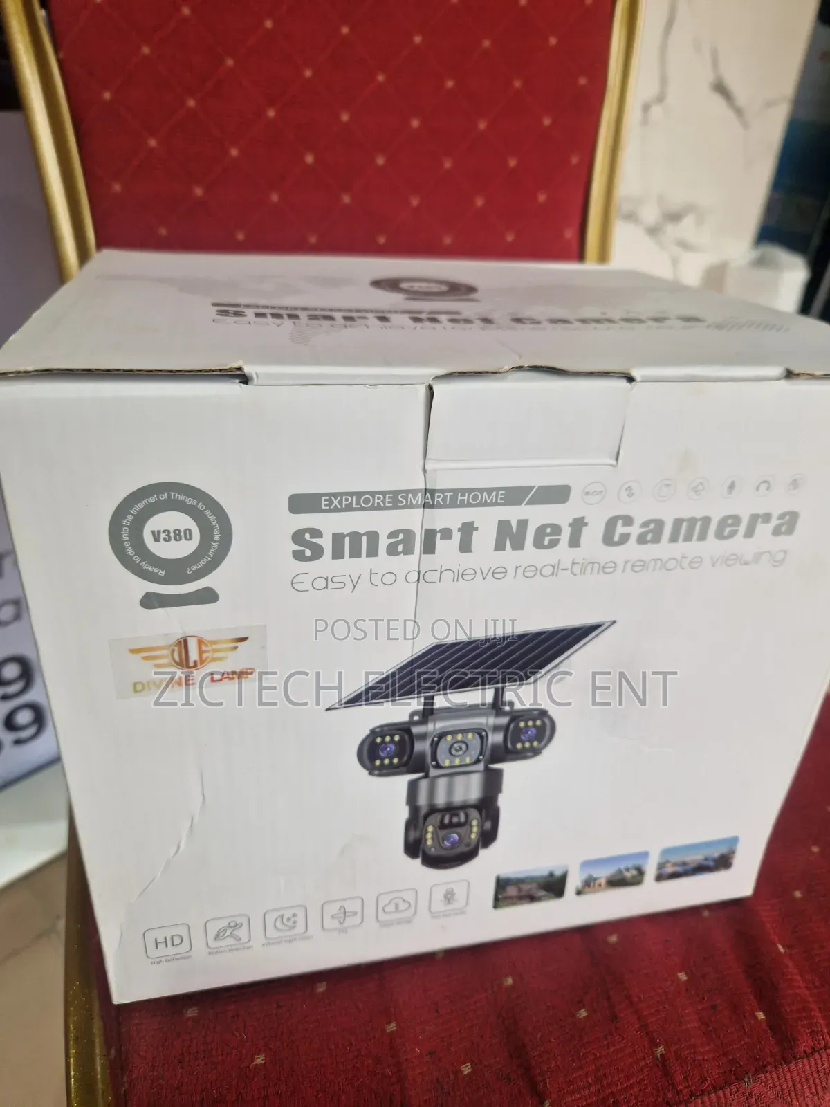 Triple Lens Solar PTZ Camera