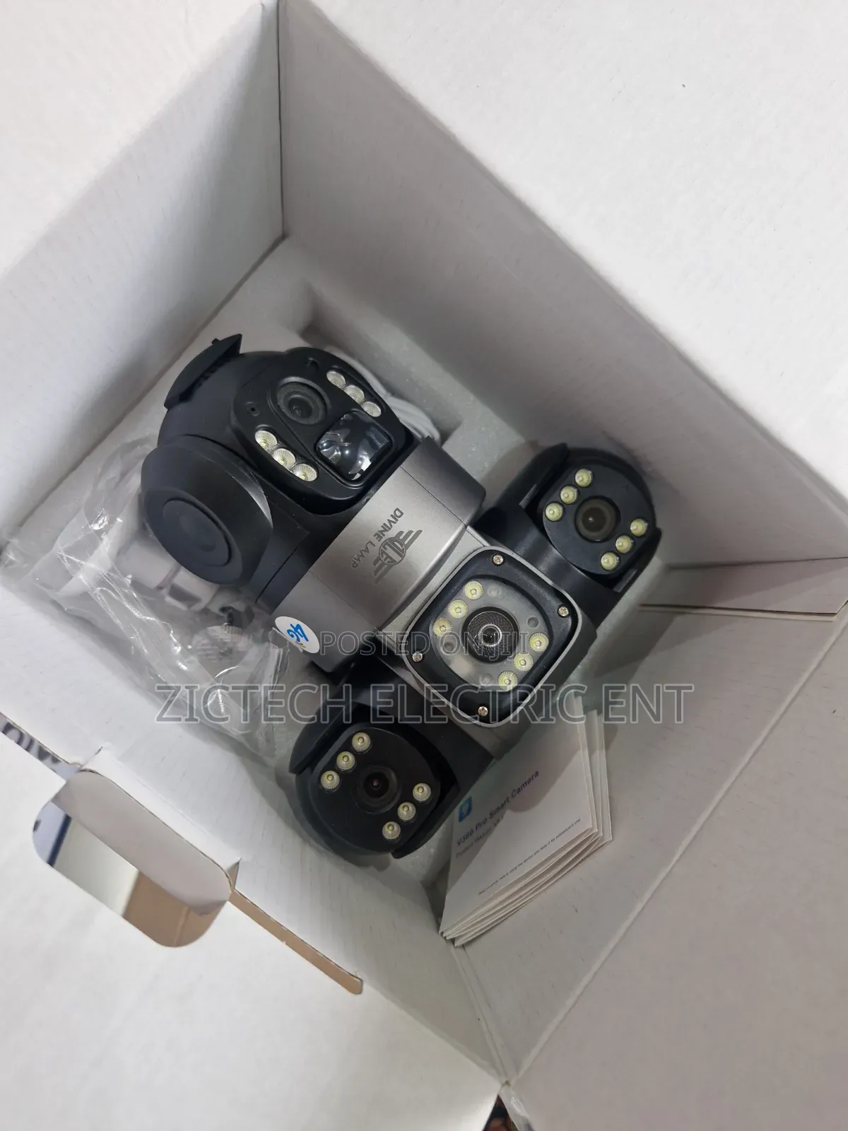 Triple Lens Solar PTZ Camera
