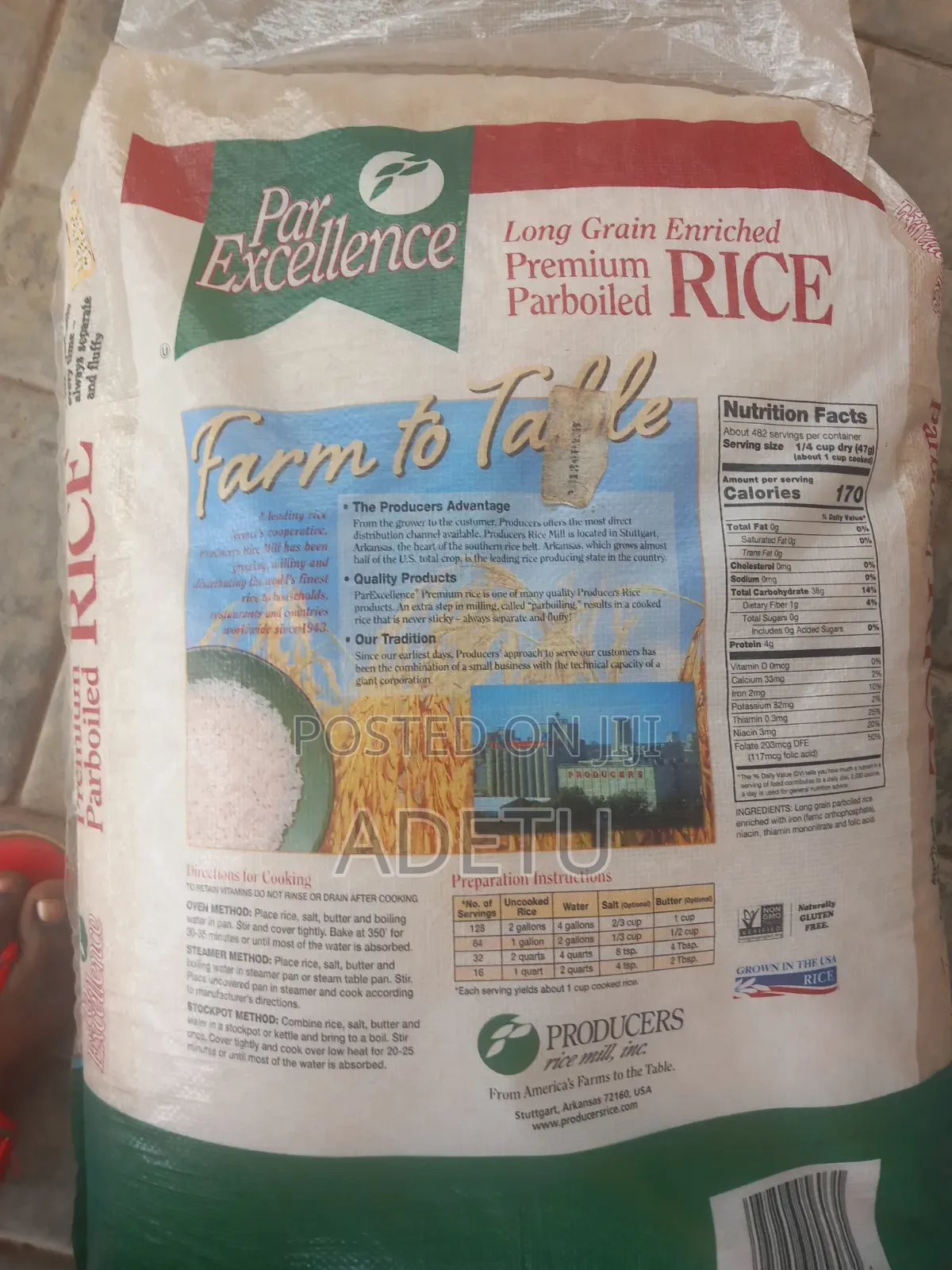 Par Excellence Premium Parboiled Rice