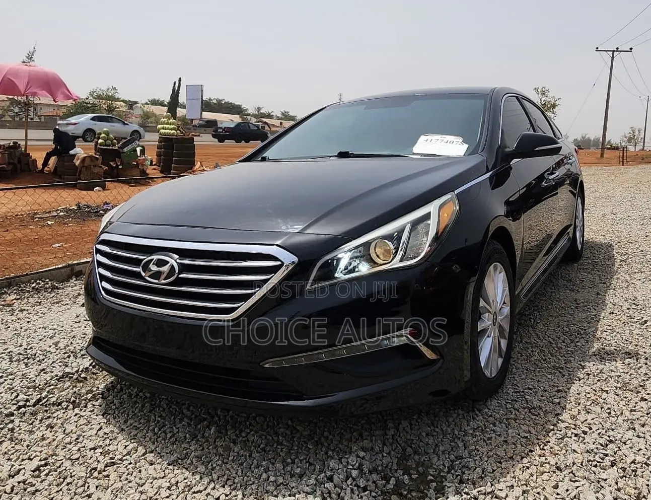 Hyundai Sonata 2015 Black