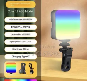 Mini Rechargeable Influencer RGB Cube Light