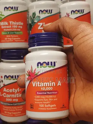 Now Vitamin a 10,000 Iu | Eye Health | Skin Immunity