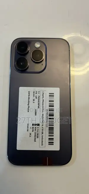 Apple iPhone 14 Pro 1 TB Purple