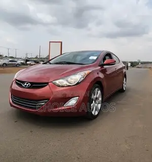 Hyundai Elantra 2013 Red