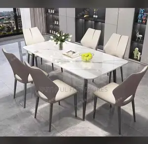 White Marble Dining Table