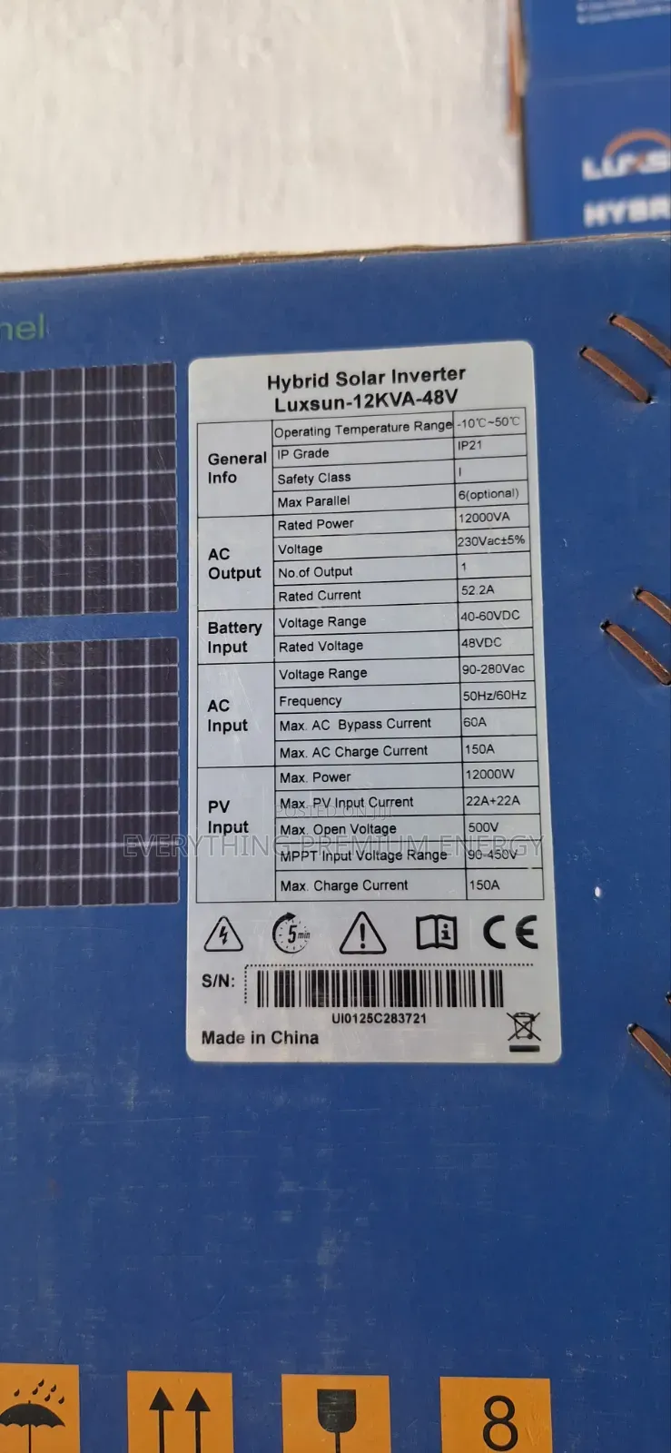 Luxsun Inverter 12kva