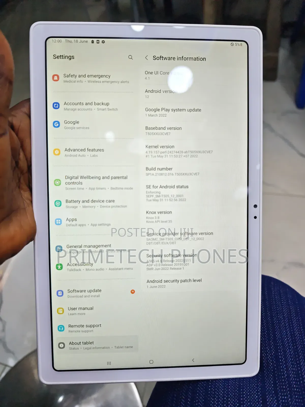 Samsung Galaxy Tab A7 LTE 32 GB White
