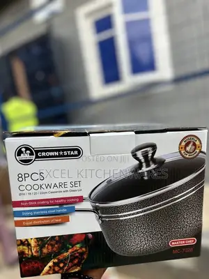 8 PCS and 6 PCS Non Stick Cooking Pot