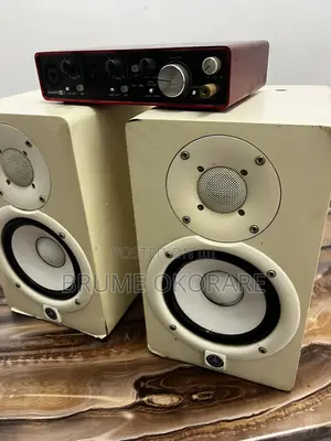 Hs5 Yamaha Studio Monitor Scarlet 2i Soundcard