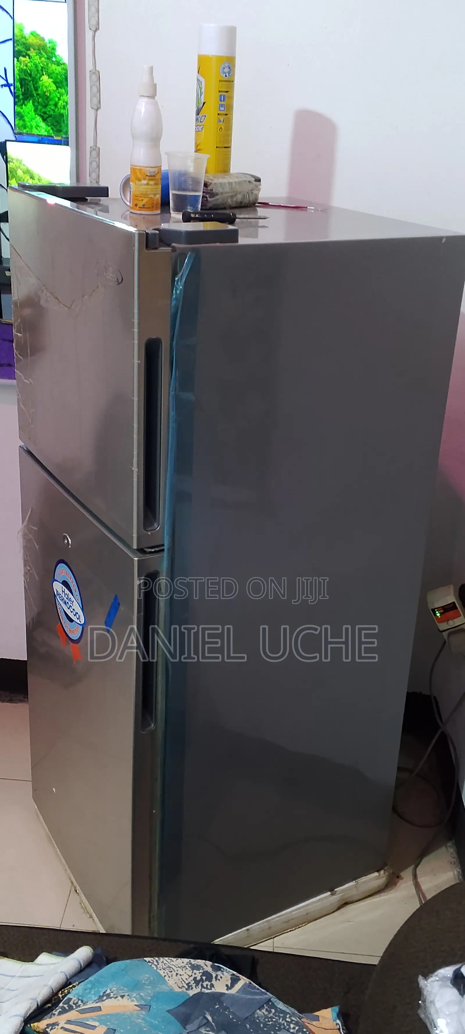 Hier Thermocool Double Door Standing Refrigerator