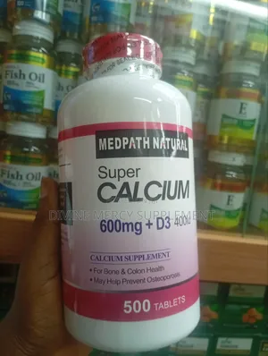 Super Calcium 600mg + 400iu