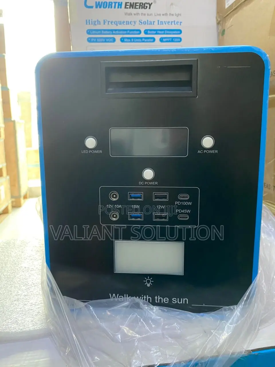 Cworth Solar Portable Generator