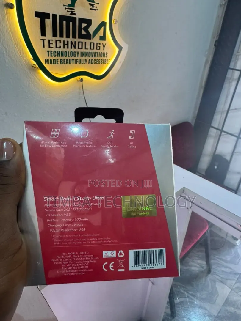Itel Smart Watch Storm Ultra