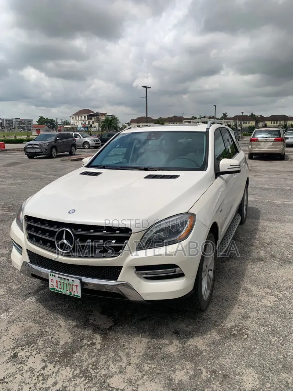 Mercedes-Benz M Class 2012 White