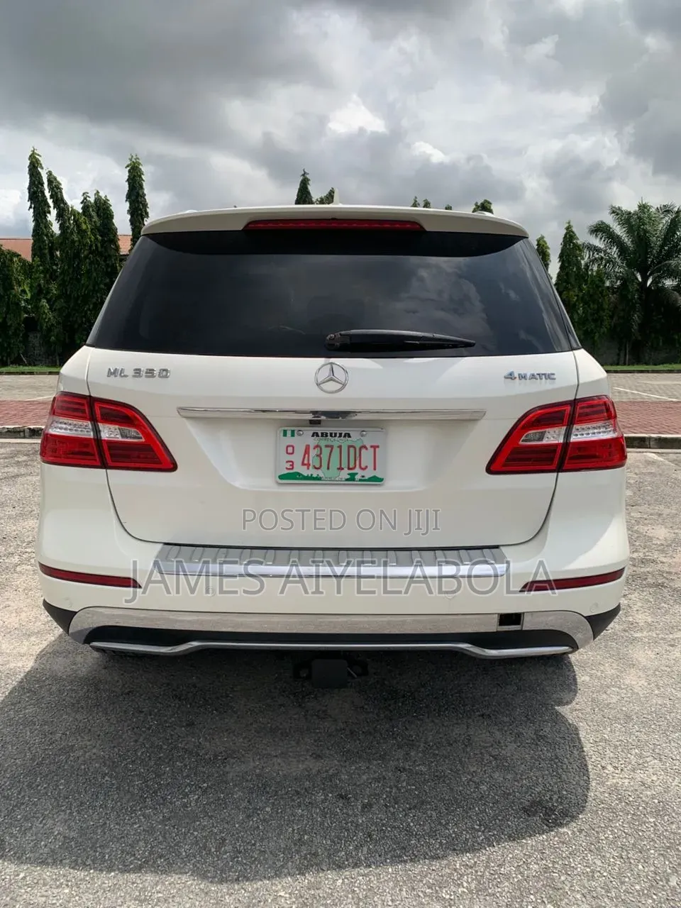 Mercedes-Benz M Class 2012 White