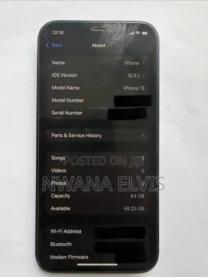 Apple iPhone 12 64 GB Blue