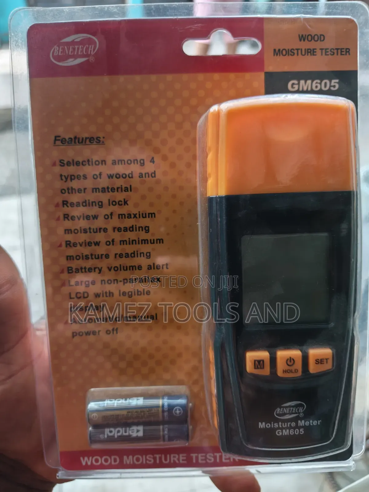 Benetech Gm605 Digital Wood Moisture Meter