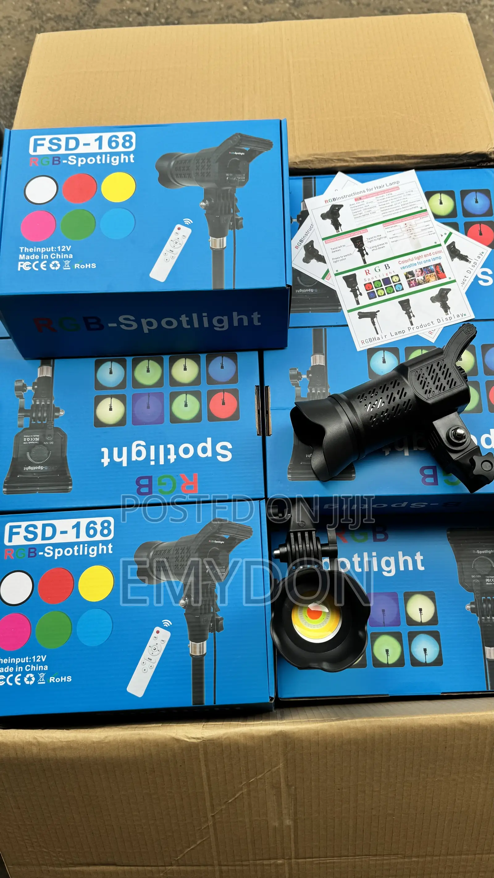 FSD-168 RGB-Spotlight