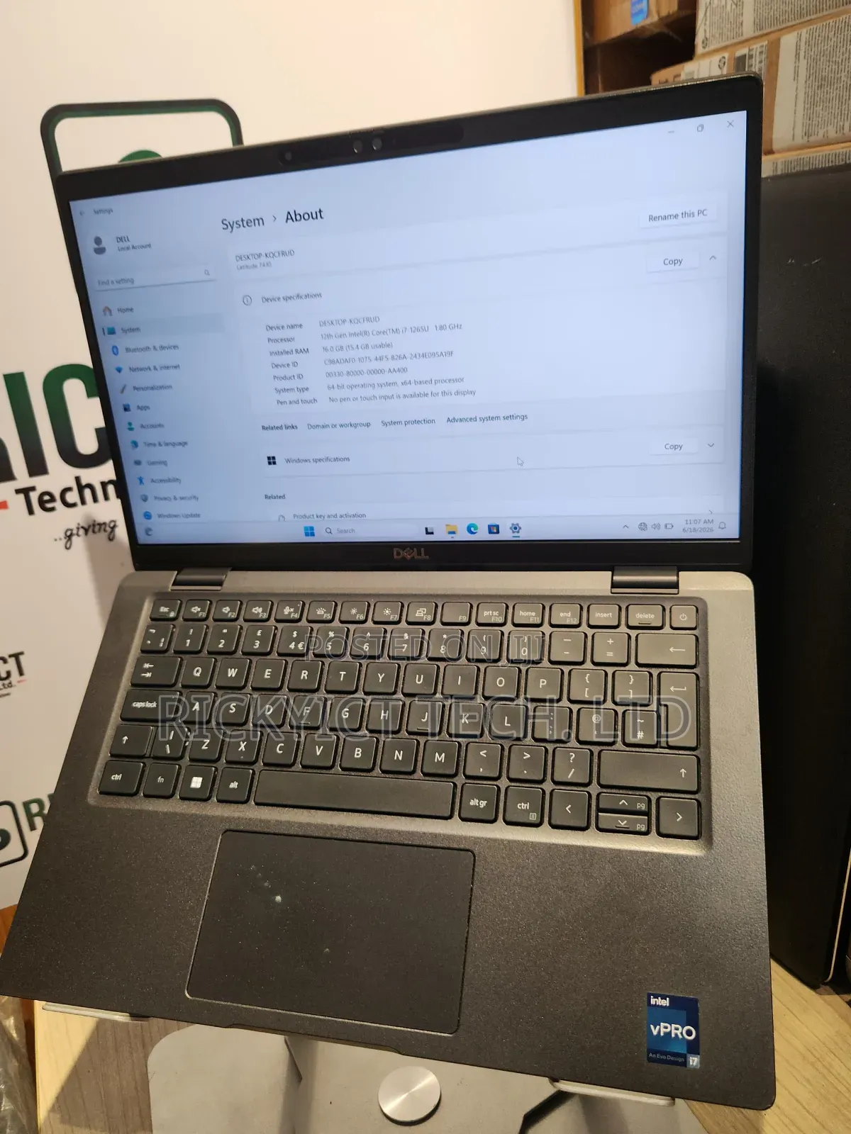 Laptop Dell Latitude 7430 16GB Intel Core i7 SSD 512GB