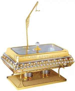 Luxury Gold Food Warmer (Chafing Dish) – Premium Buffet Server