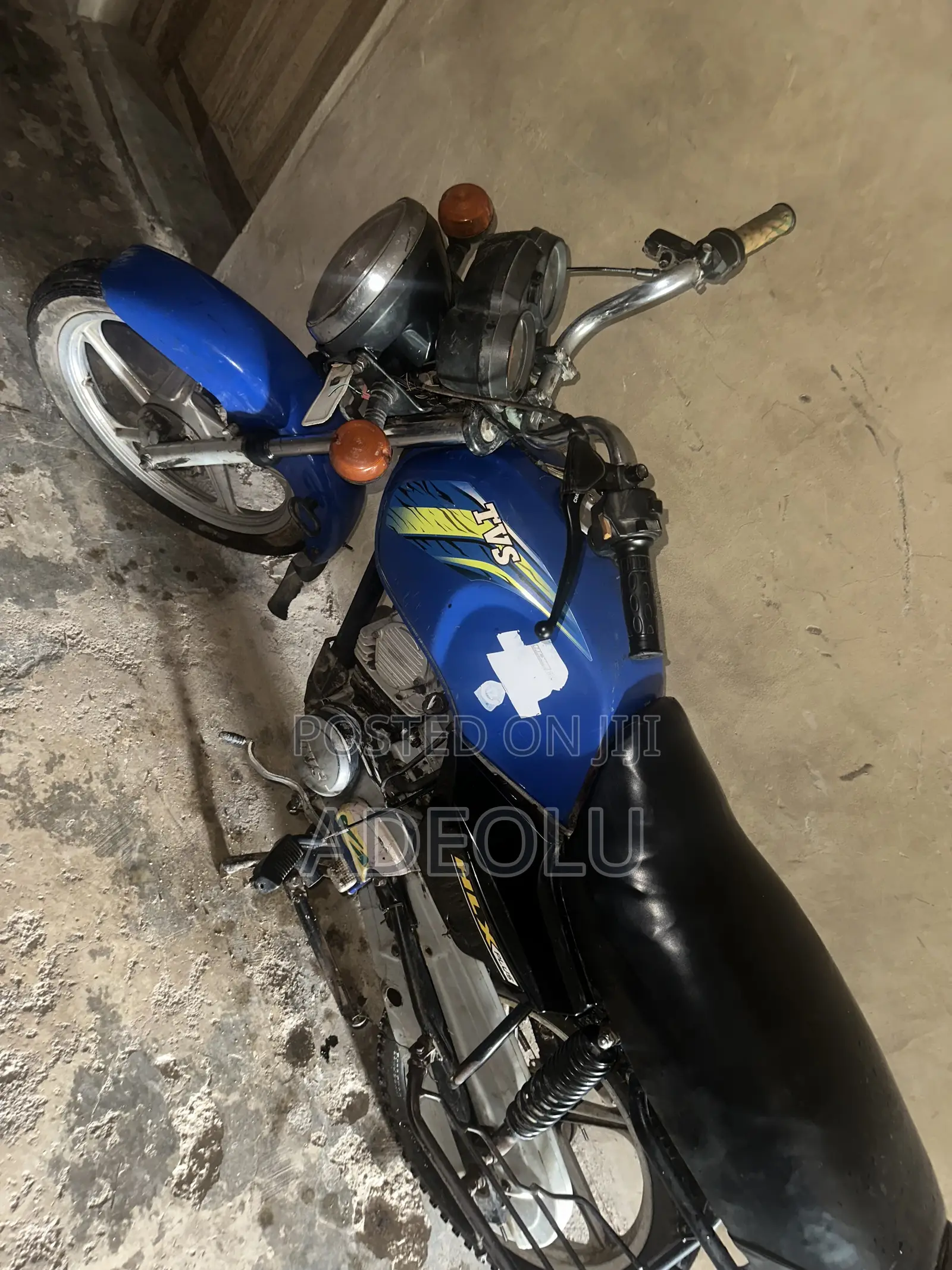 TVS HLX Plus ES 2020 Blue