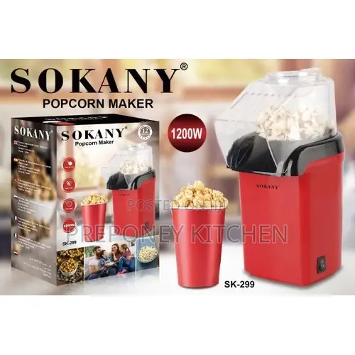 Sokany Popcorn Maker 1200w