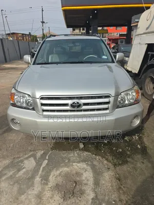 Toyota Highlander V6 2007 Silver
