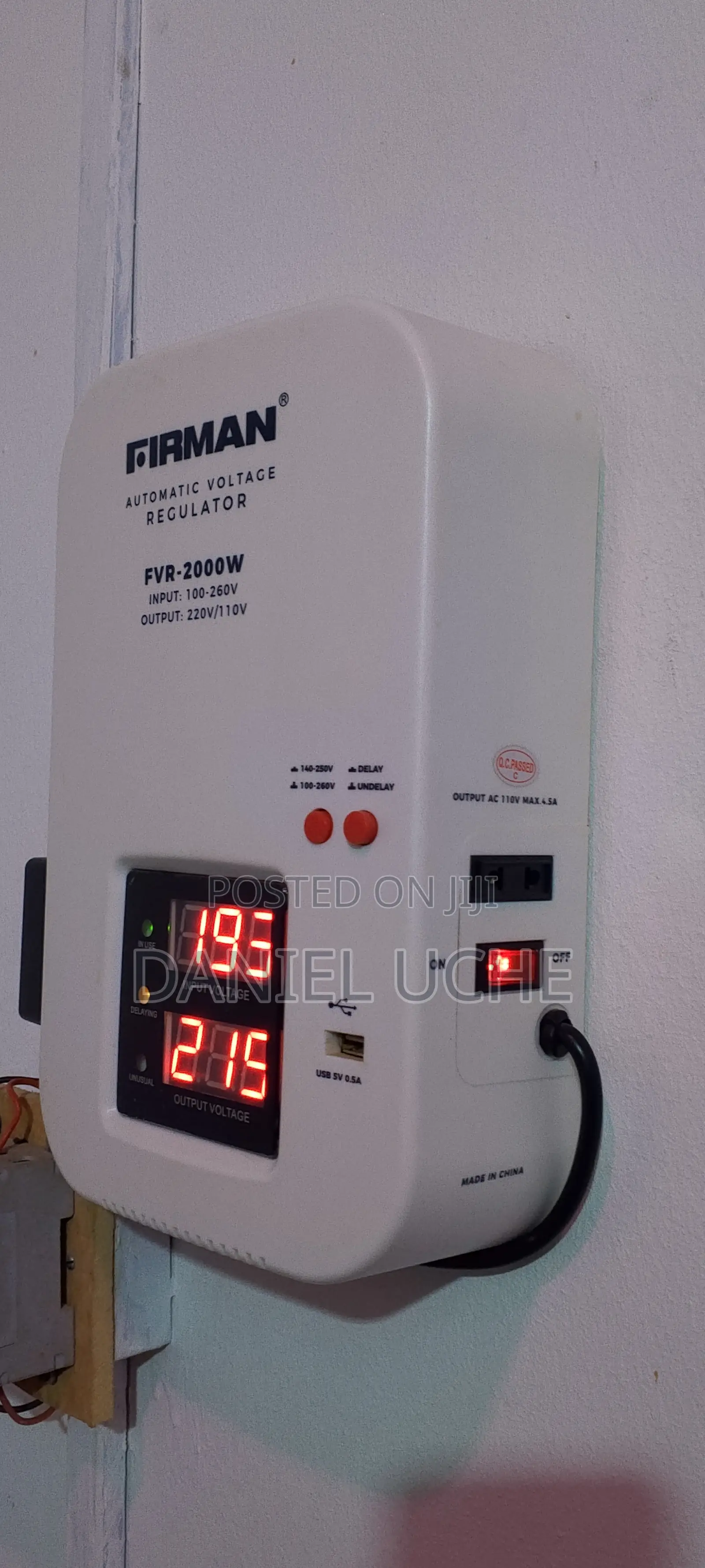 Firman Automatic Voltage Regulator 2000w