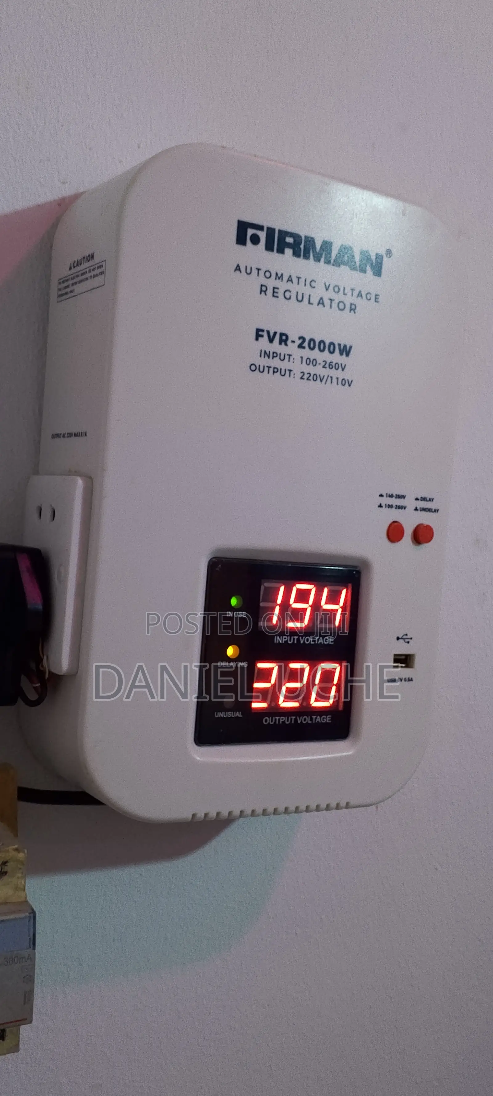 Firman Automatic Voltage Regulator 2000w