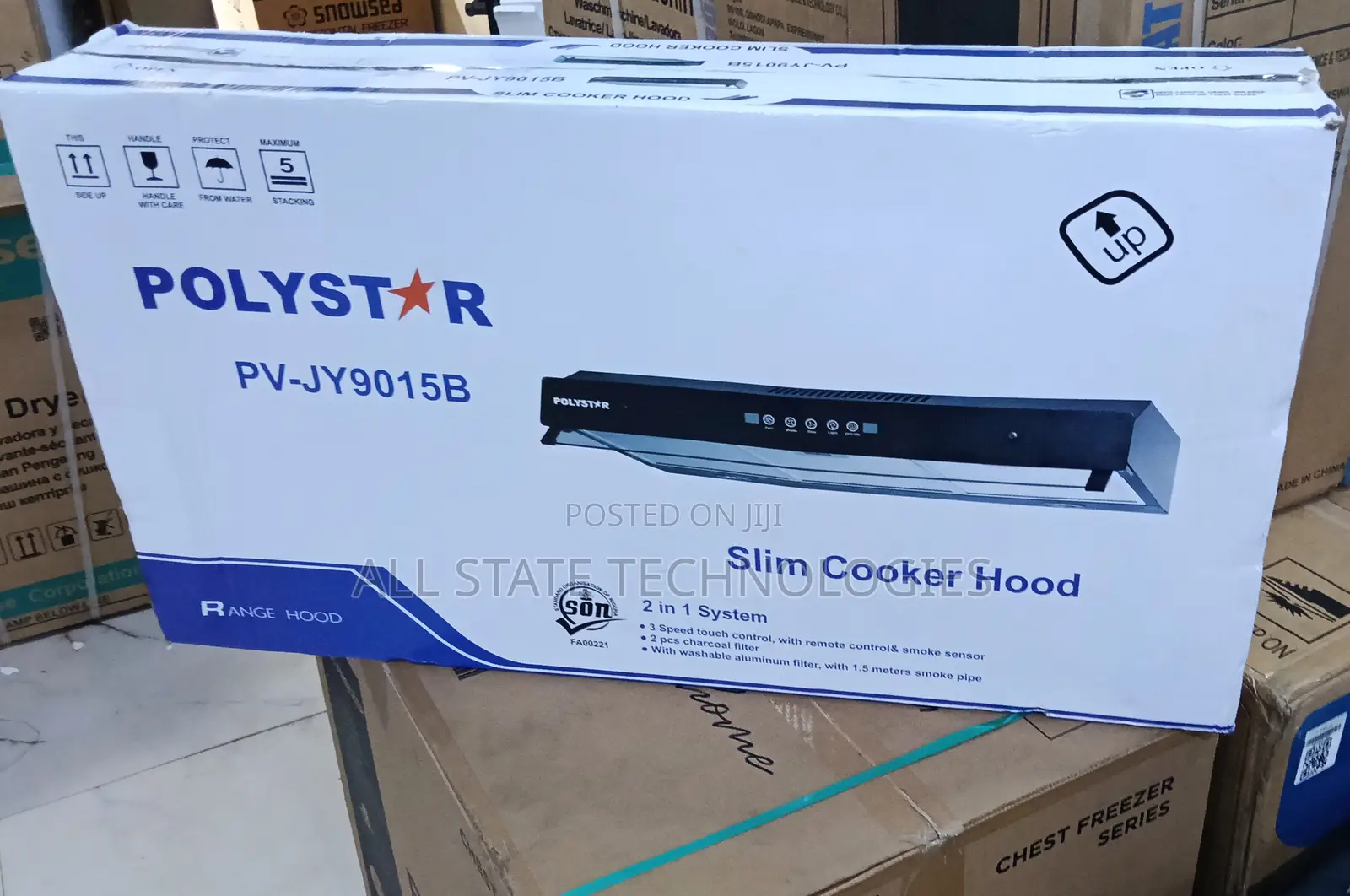 Kitchen Extractor Hood Polystar 90cm Pv-Jy9015b