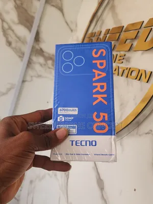 New Tecno Spark 50 128 GB Black