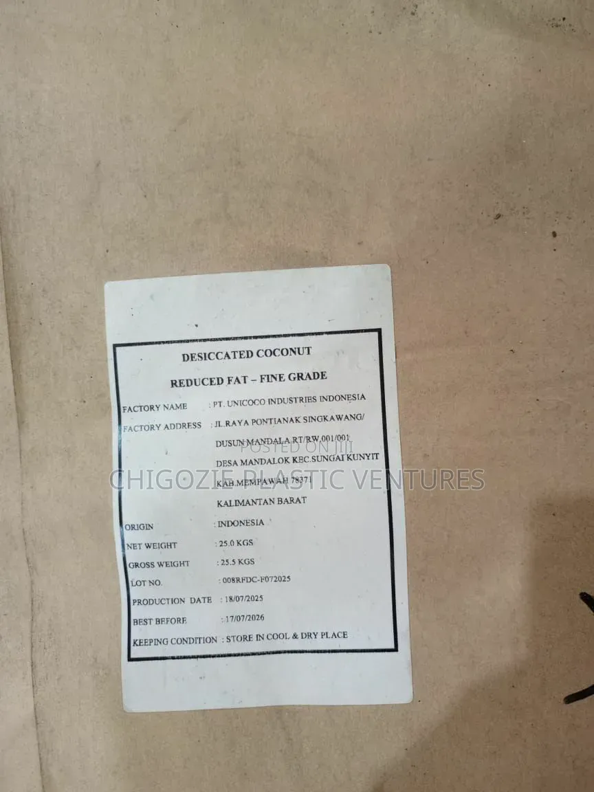 Dessicated Coconut Powder