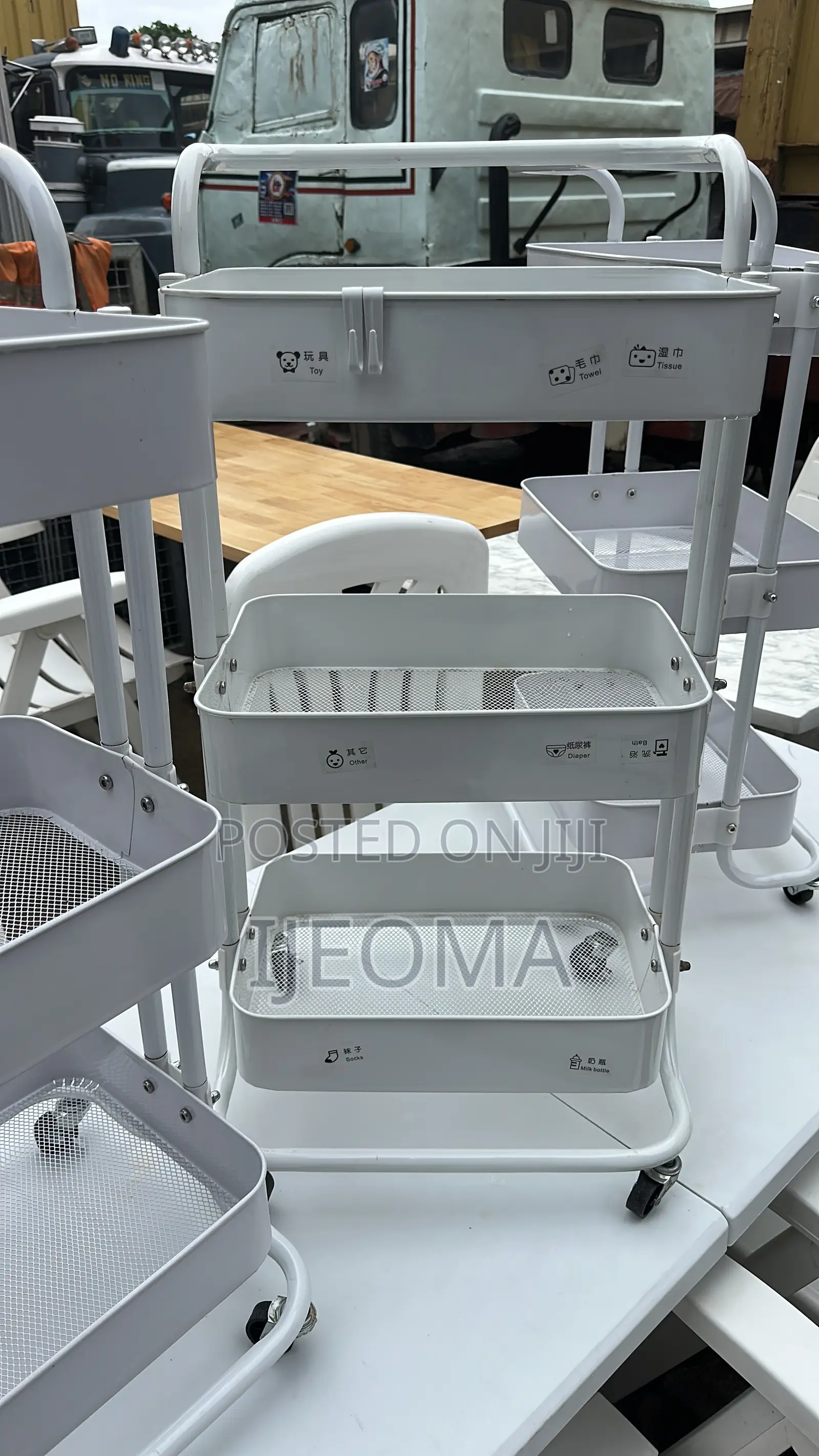 Multi Purpose Kitchen Storage Trolley