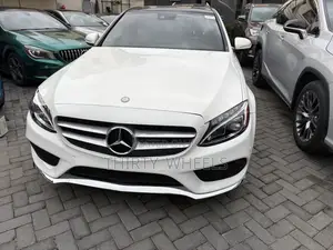 Mercedes-Benz C400 4Matic AWD Sedan (3.0L V6 7A) 2015 White