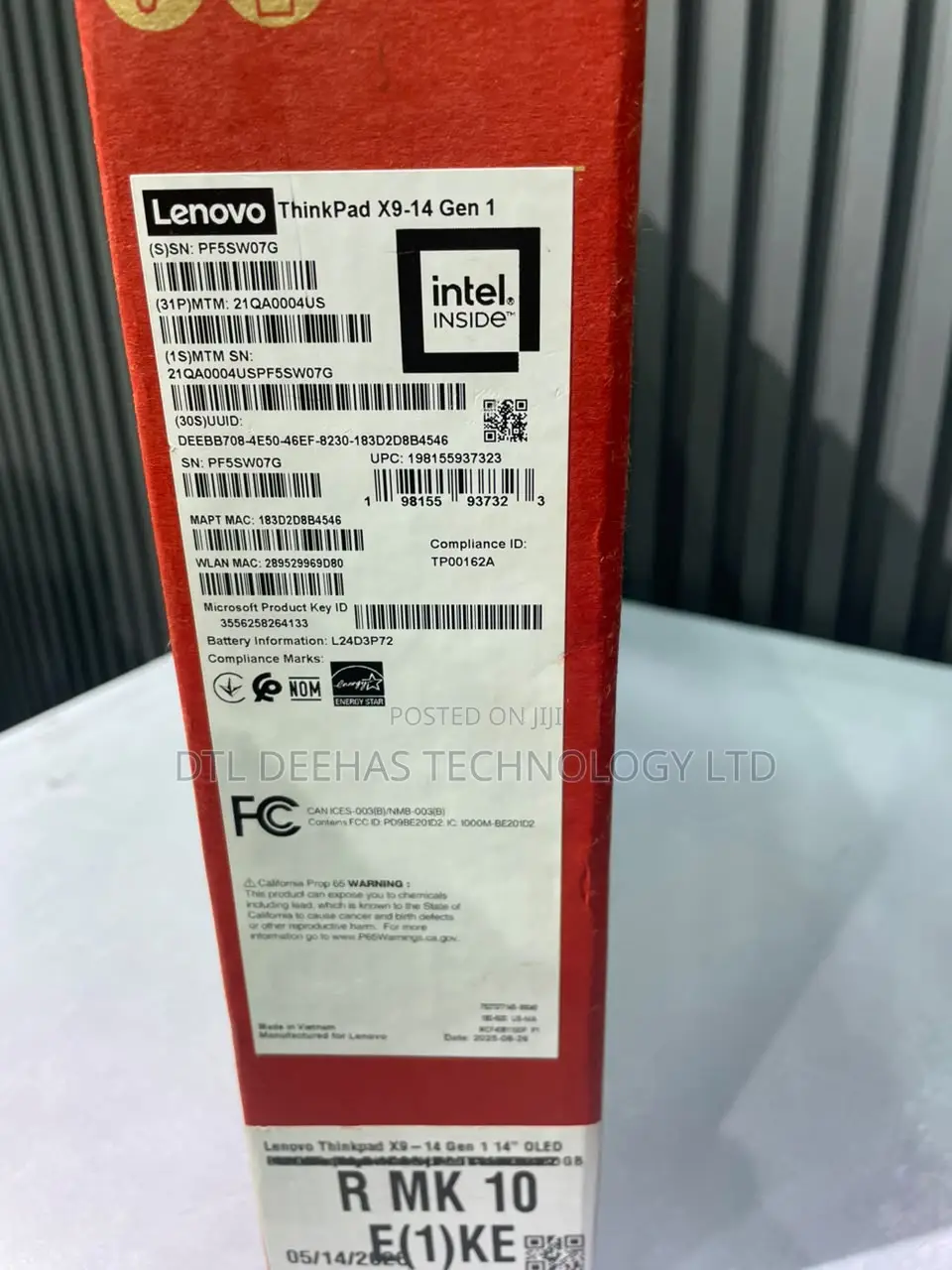 New Laptop Lenovo 32GB Intel Core Ultra 7 SSD 1T